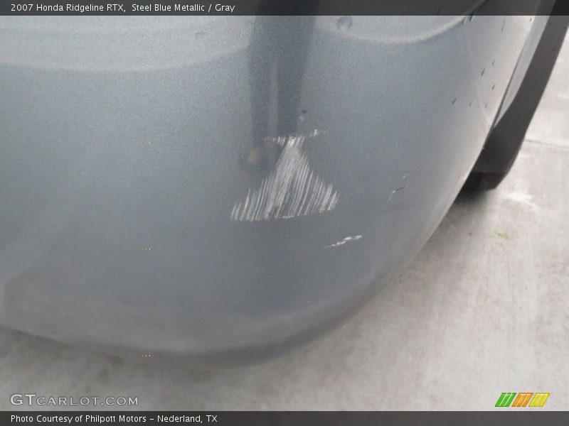 Steel Blue Metallic / Gray 2007 Honda Ridgeline RTX
