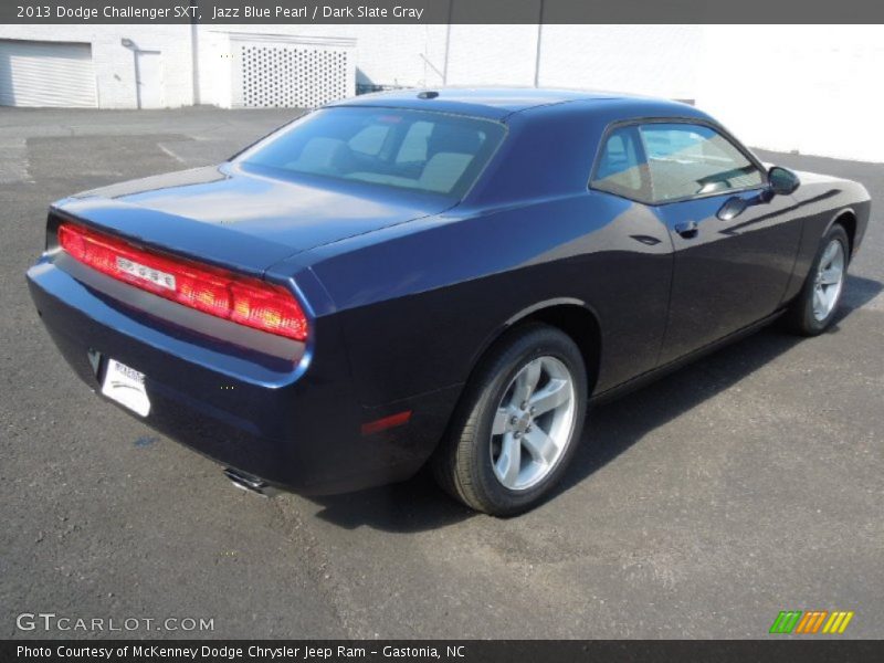 Jazz Blue Pearl / Dark Slate Gray 2013 Dodge Challenger SXT