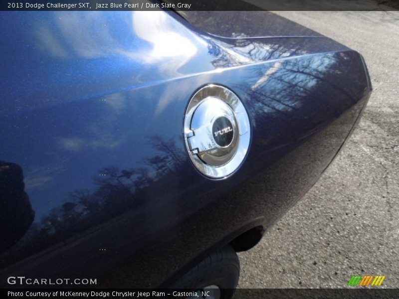 Jazz Blue Pearl / Dark Slate Gray 2013 Dodge Challenger SXT