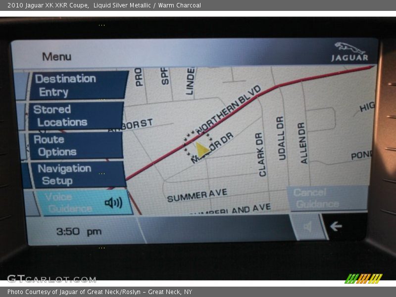 Navigation of 2010 XK XKR Coupe