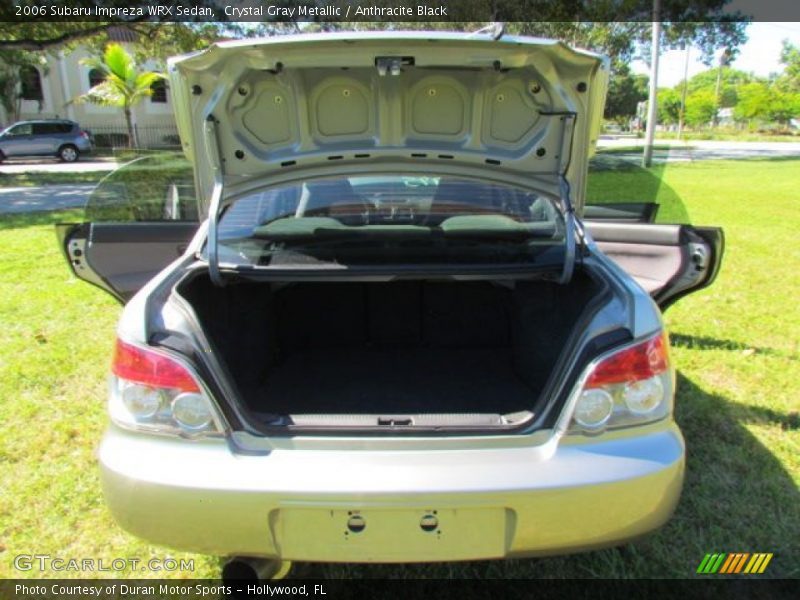 Crystal Gray Metallic / Anthracite Black 2006 Subaru Impreza WRX Sedan