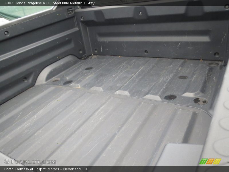 Steel Blue Metallic / Gray 2007 Honda Ridgeline RTX