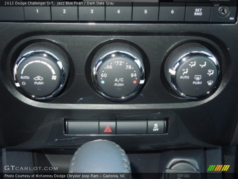 Jazz Blue Pearl / Dark Slate Gray 2013 Dodge Challenger SXT