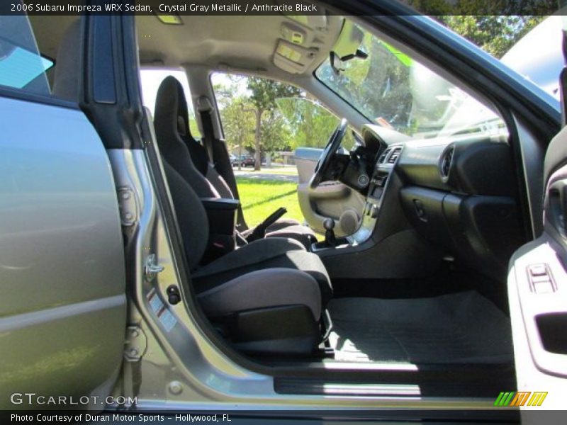 Crystal Gray Metallic / Anthracite Black 2006 Subaru Impreza WRX Sedan