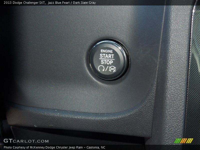 Jazz Blue Pearl / Dark Slate Gray 2013 Dodge Challenger SXT