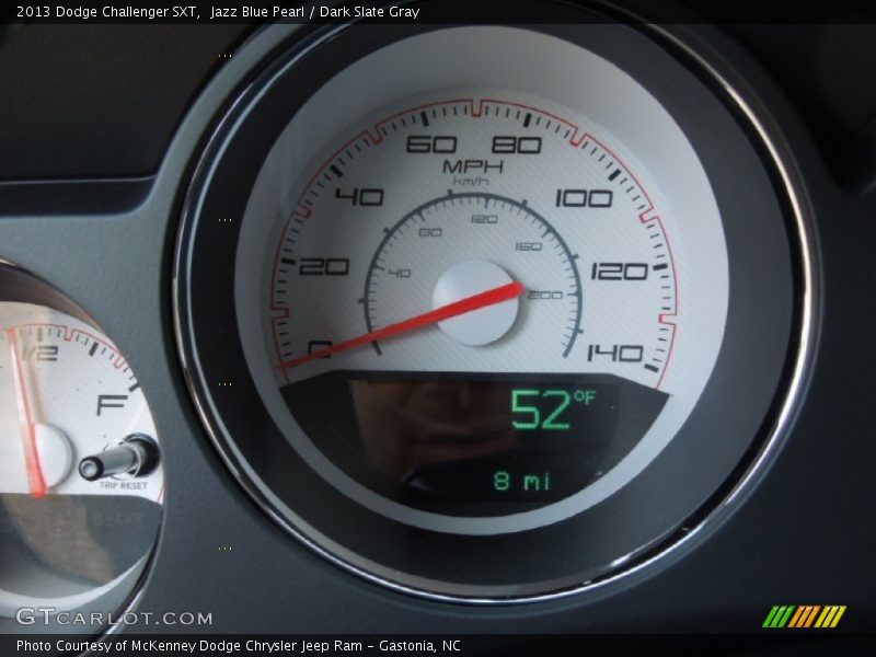 Jazz Blue Pearl / Dark Slate Gray 2013 Dodge Challenger SXT