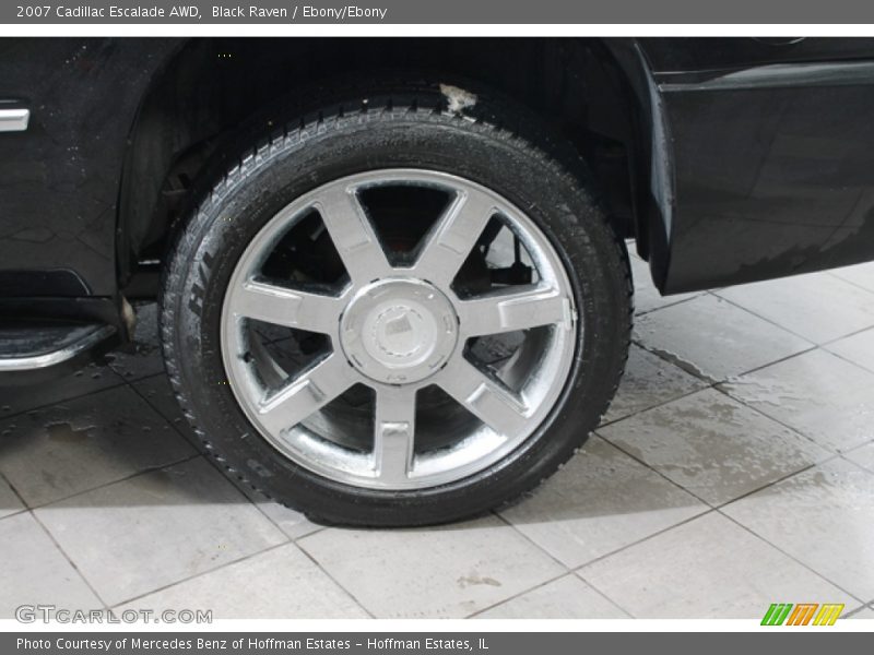 Black Raven / Ebony/Ebony 2007 Cadillac Escalade AWD