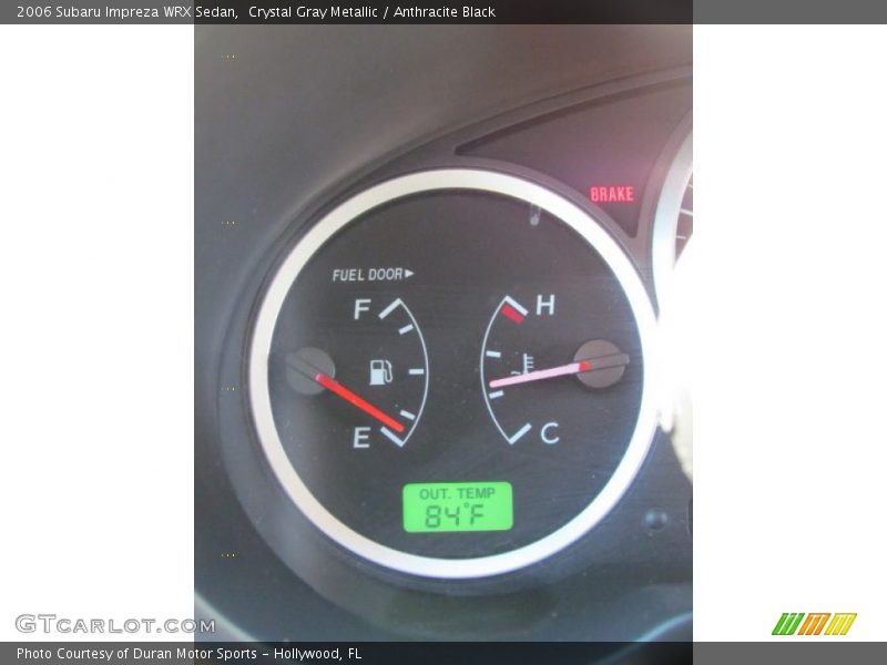 Crystal Gray Metallic / Anthracite Black 2006 Subaru Impreza WRX Sedan