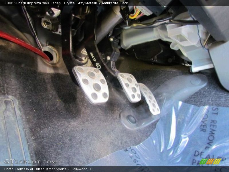 Controls of 2006 Impreza WRX Sedan