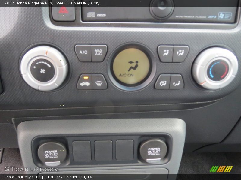 Controls of 2007 Ridgeline RTX