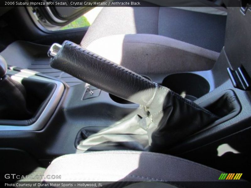 Crystal Gray Metallic / Anthracite Black 2006 Subaru Impreza WRX Sedan