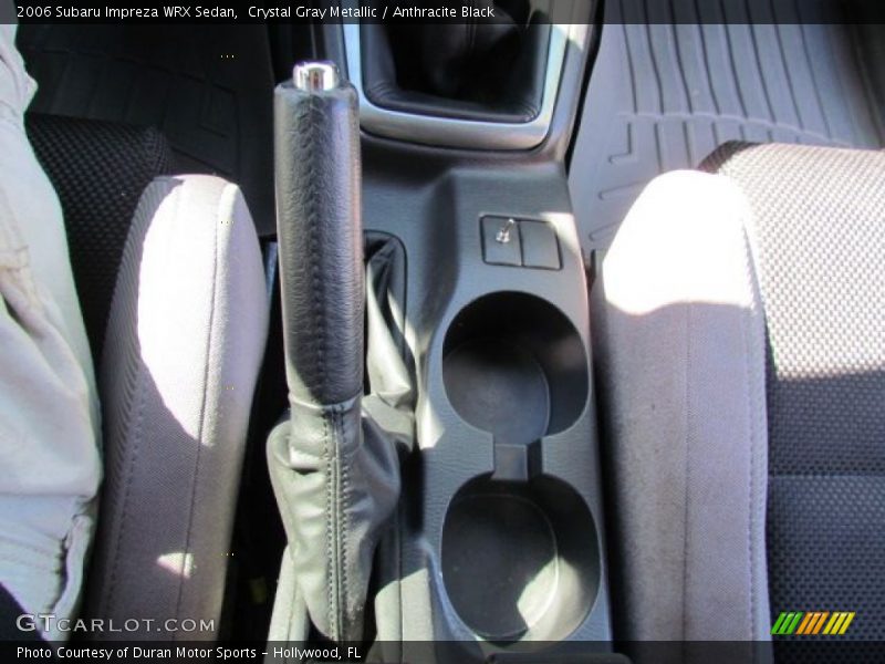Crystal Gray Metallic / Anthracite Black 2006 Subaru Impreza WRX Sedan