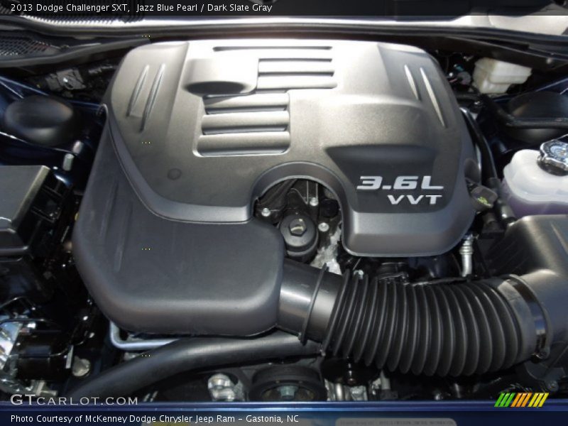 Jazz Blue Pearl / Dark Slate Gray 2013 Dodge Challenger SXT