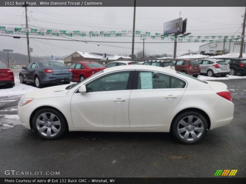 White Diamond Tricoat / Cashmere 2012 Buick Regal