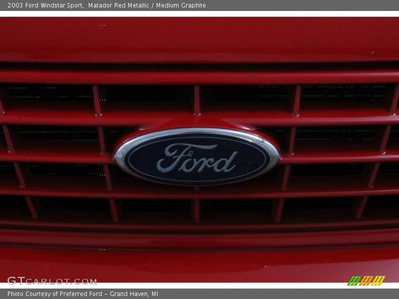 Matador Red Metallic / Medium Graphite 2003 Ford Windstar Sport