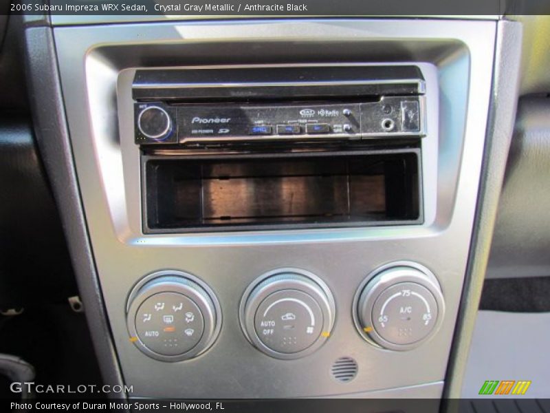 Crystal Gray Metallic / Anthracite Black 2006 Subaru Impreza WRX Sedan