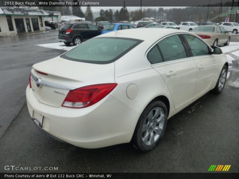 White Diamond Tricoat / Cashmere 2012 Buick Regal