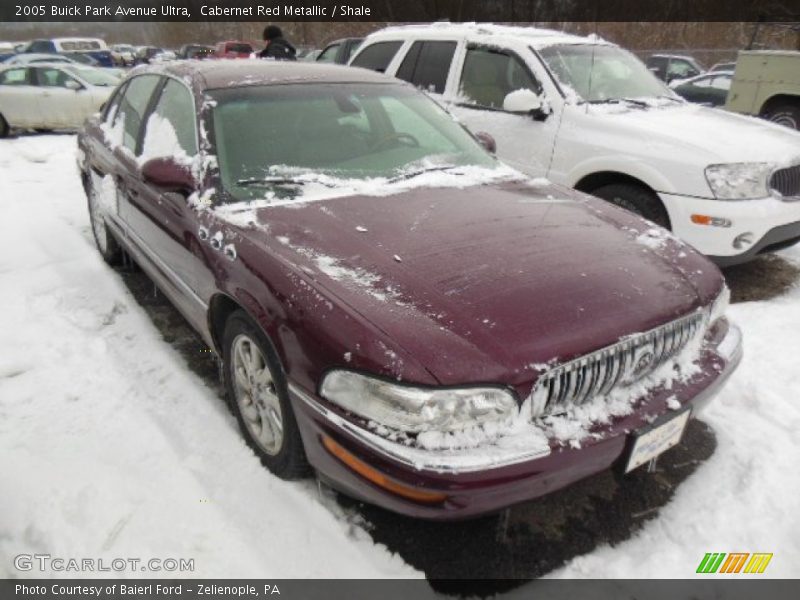 Cabernet Red Metallic / Shale 2005 Buick Park Avenue Ultra