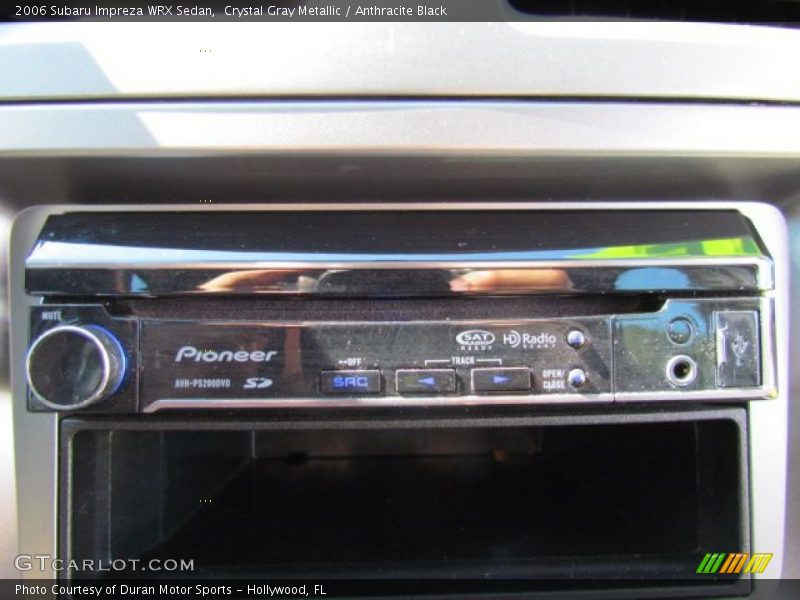 Crystal Gray Metallic / Anthracite Black 2006 Subaru Impreza WRX Sedan