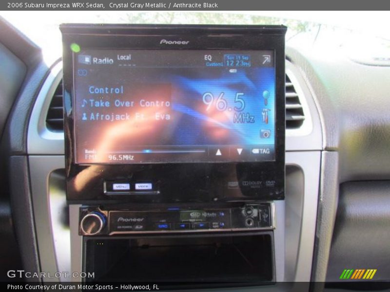 Crystal Gray Metallic / Anthracite Black 2006 Subaru Impreza WRX Sedan