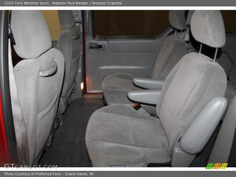 Rear Seat of 2003 Windstar Sport