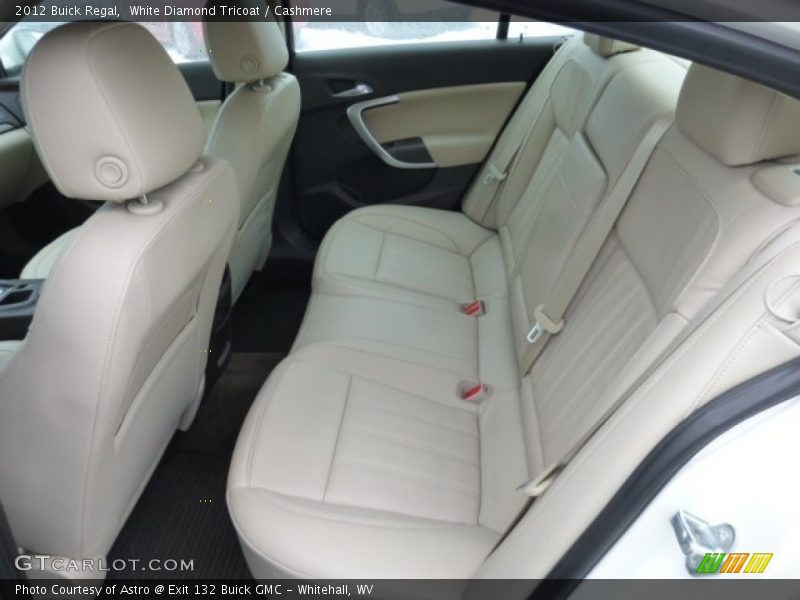 Rear Seat of 2012 Regal 