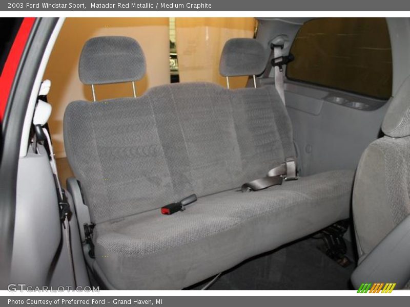 Rear Seat of 2003 Windstar Sport