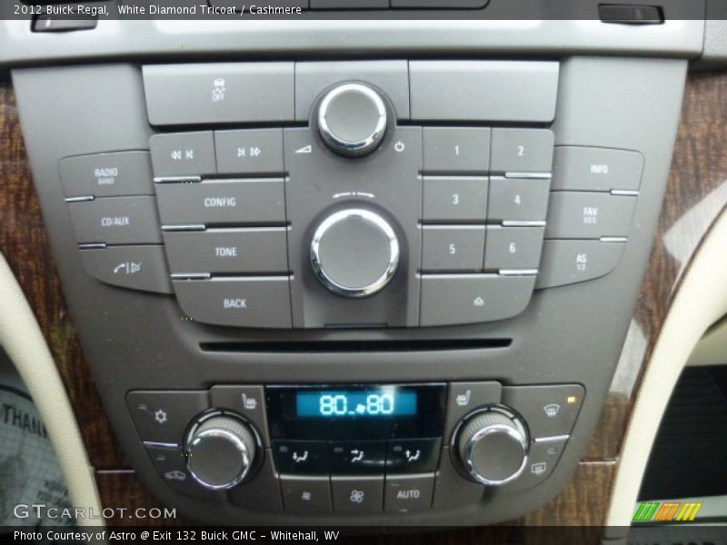 Controls of 2012 Regal 