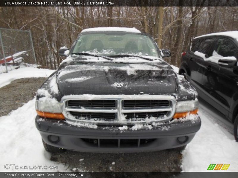 Black / Dark Slate Gray 2004 Dodge Dakota Regular Cab 4x4