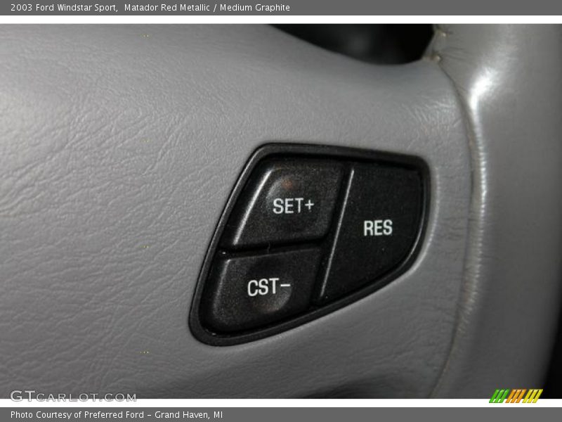 Controls of 2003 Windstar Sport