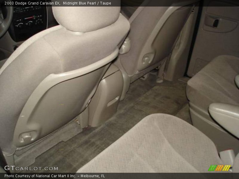 Midnight Blue Pearl / Taupe 2003 Dodge Grand Caravan EX