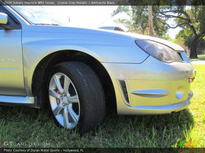 Crystal Gray Metallic / Anthracite Black 2006 Subaru Impreza WRX Sedan