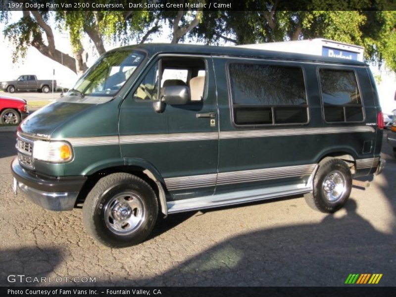  1997 Ram Van 2500 Conversion Dark Spruce Green Metallic