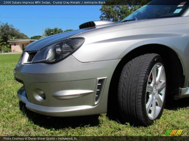 Crystal Gray Metallic / Anthracite Black 2006 Subaru Impreza WRX Sedan