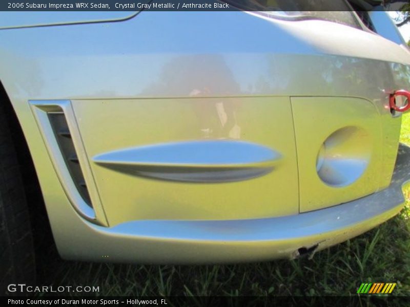 Crystal Gray Metallic / Anthracite Black 2006 Subaru Impreza WRX Sedan