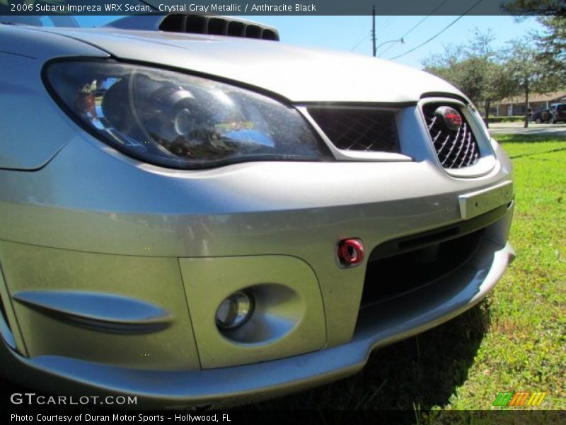 Crystal Gray Metallic / Anthracite Black 2006 Subaru Impreza WRX Sedan