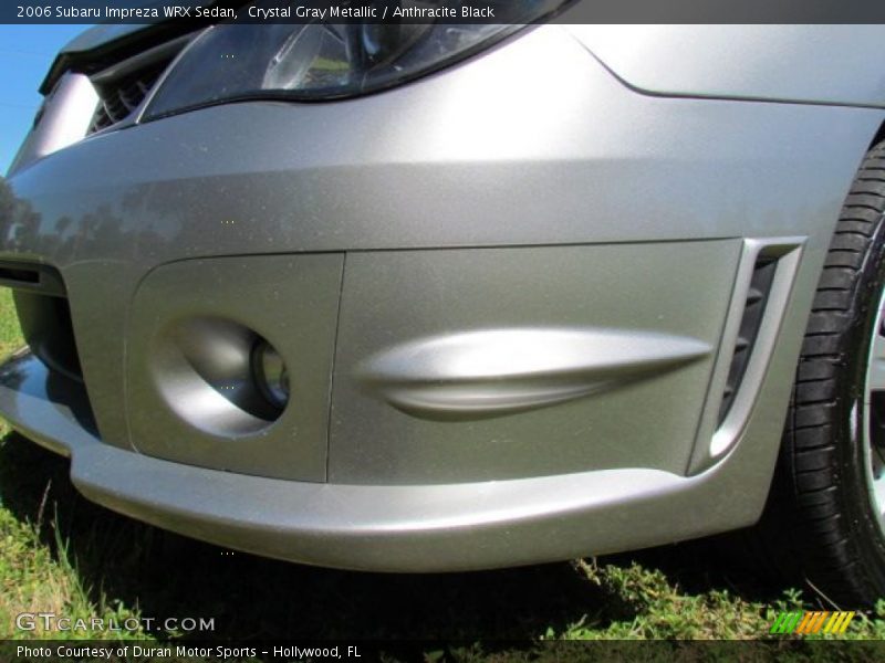 Crystal Gray Metallic / Anthracite Black 2006 Subaru Impreza WRX Sedan