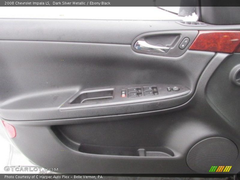 Dark Silver Metallic / Ebony Black 2008 Chevrolet Impala LS
