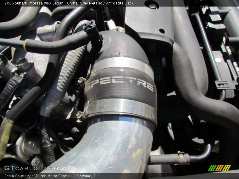 Crystal Gray Metallic / Anthracite Black 2006 Subaru Impreza WRX Sedan