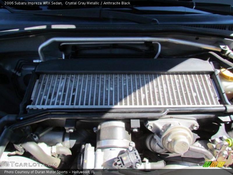 Crystal Gray Metallic / Anthracite Black 2006 Subaru Impreza WRX Sedan