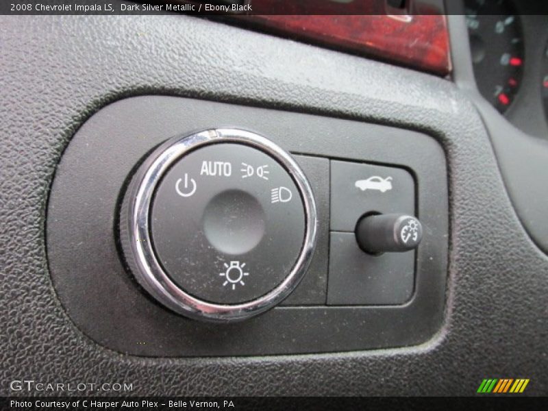 Dark Silver Metallic / Ebony Black 2008 Chevrolet Impala LS