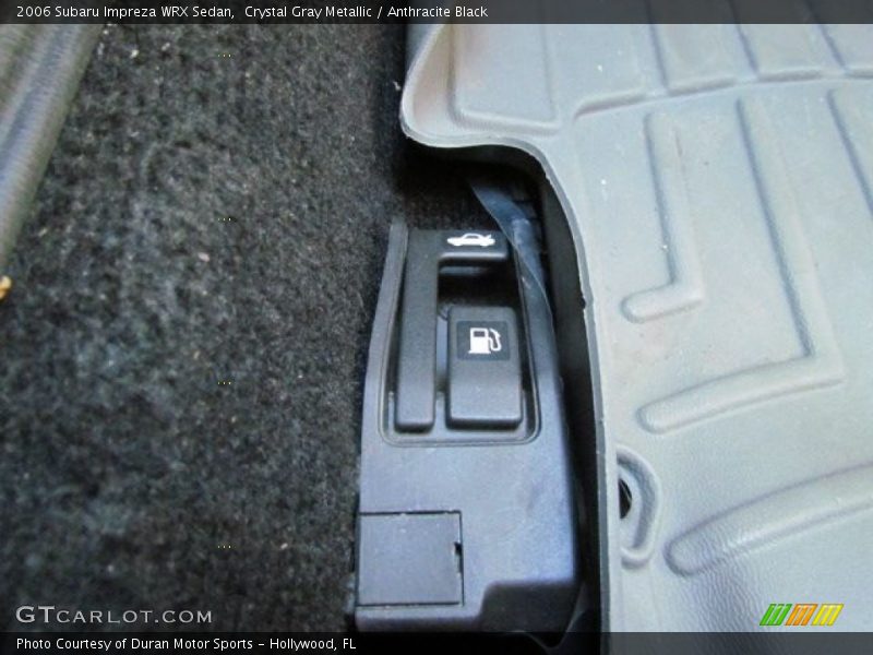 Crystal Gray Metallic / Anthracite Black 2006 Subaru Impreza WRX Sedan