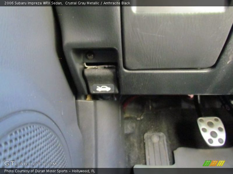 Crystal Gray Metallic / Anthracite Black 2006 Subaru Impreza WRX Sedan