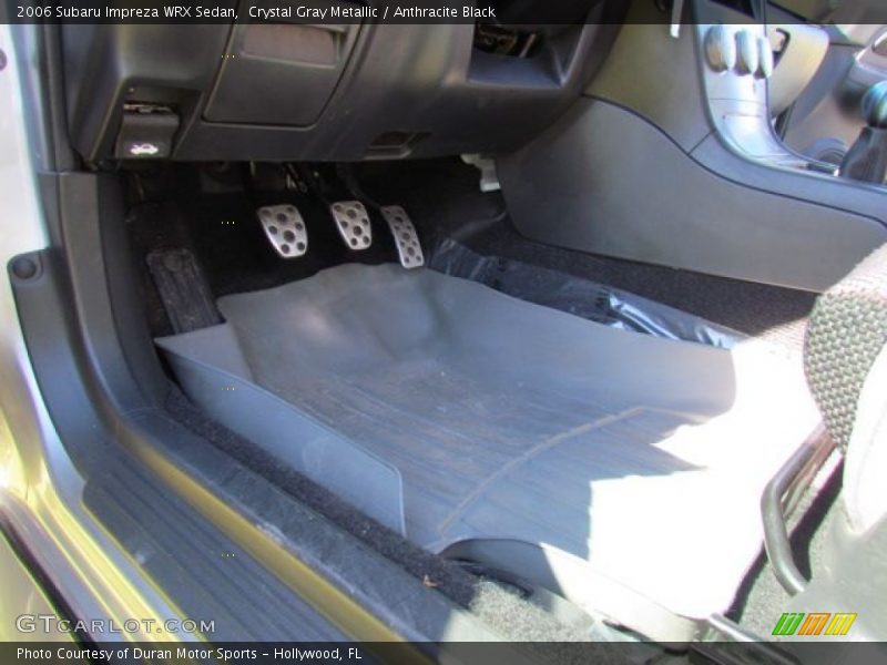 Crystal Gray Metallic / Anthracite Black 2006 Subaru Impreza WRX Sedan