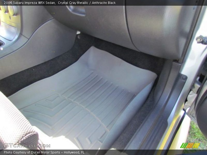 Crystal Gray Metallic / Anthracite Black 2006 Subaru Impreza WRX Sedan