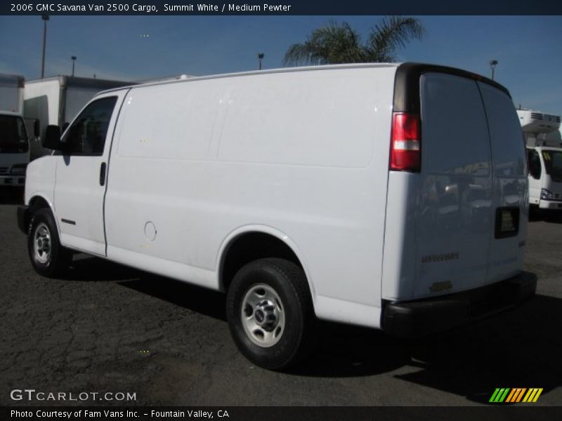 Summit White / Medium Pewter 2006 GMC Savana Van 2500 Cargo