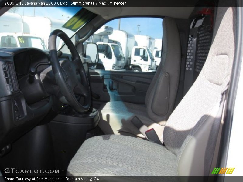 Summit White / Medium Pewter 2006 GMC Savana Van 2500 Cargo