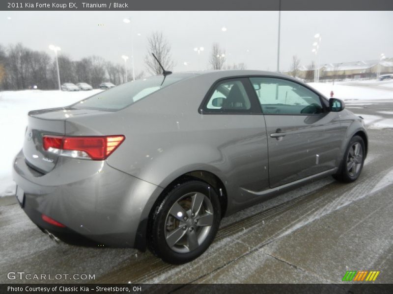Titanium / Black 2011 Kia Forte Koup EX