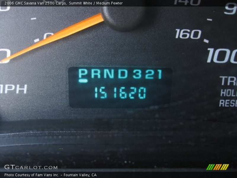 Summit White / Medium Pewter 2006 GMC Savana Van 2500 Cargo