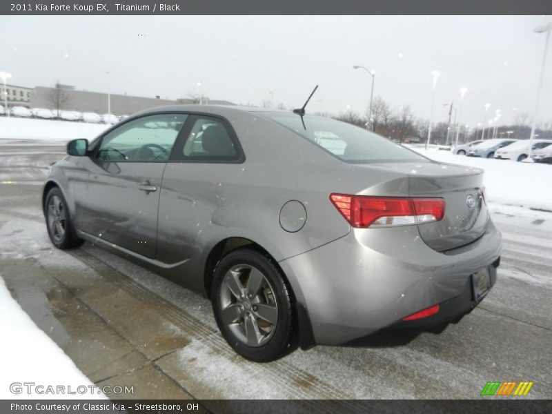 Titanium / Black 2011 Kia Forte Koup EX